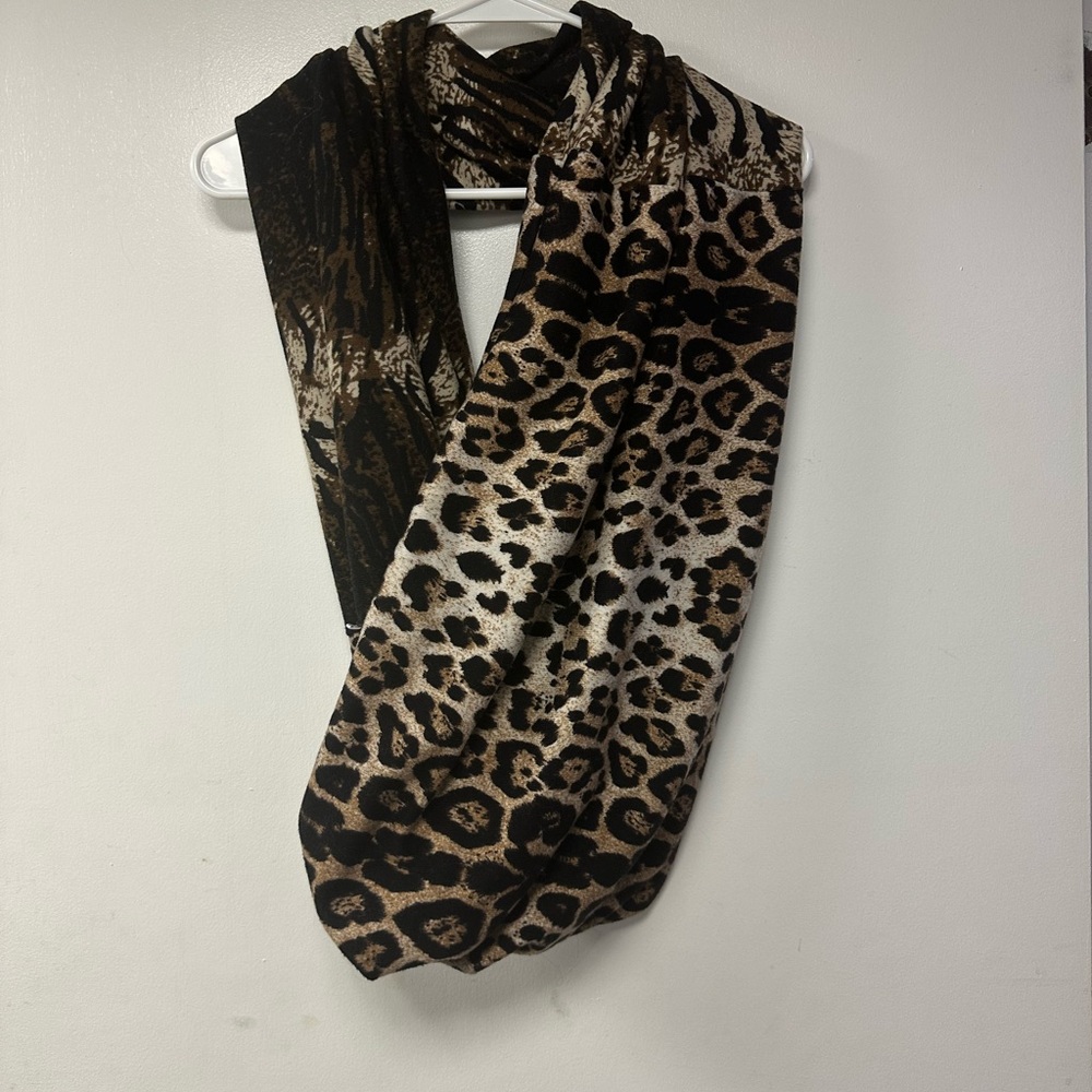 Leopard Print Scarf